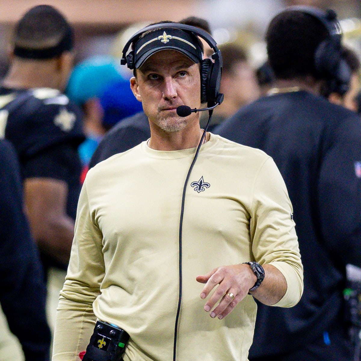 With Saints' offense continuing to struggle, coach Dennis Allen rules out  staff changes