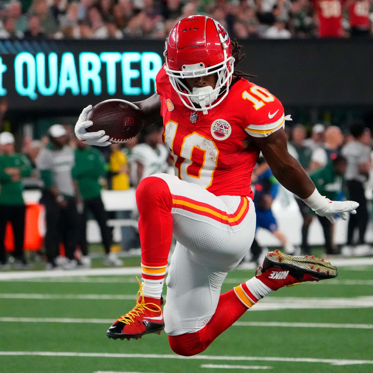 Kansas City Chiefs' Isiah Pacheco: 'Amazing experience' vs. Jets in Week 4  win, SNF