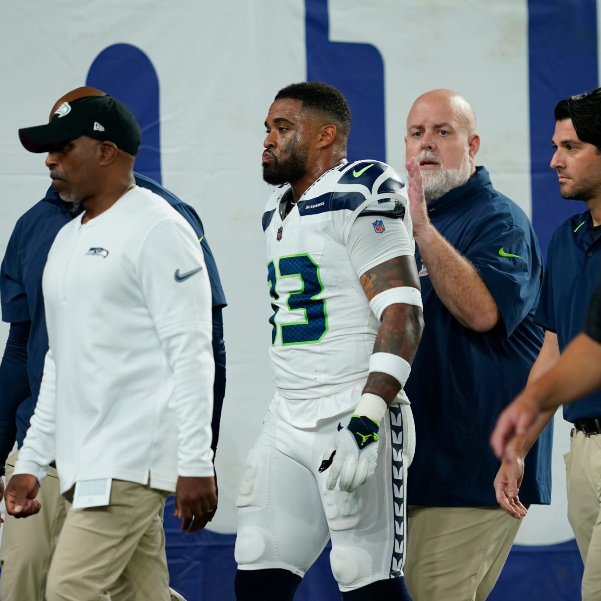 Seahawks safety Jamal Adams leaves first game with a concussion