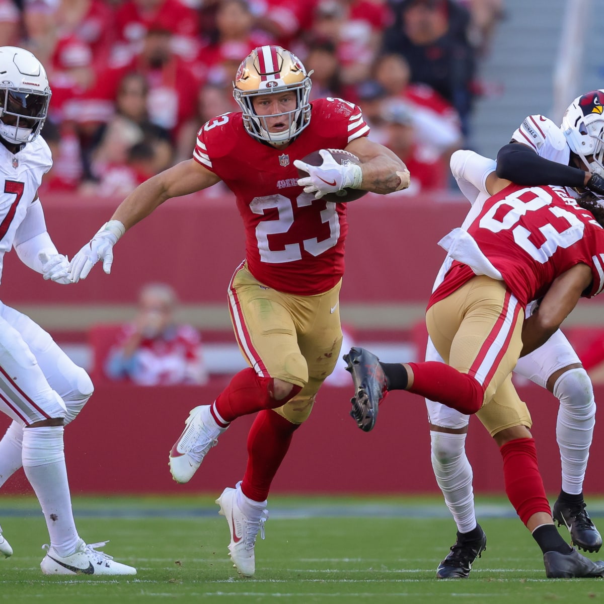 Christian McCaffrey to make San Francisco 49ers debut against