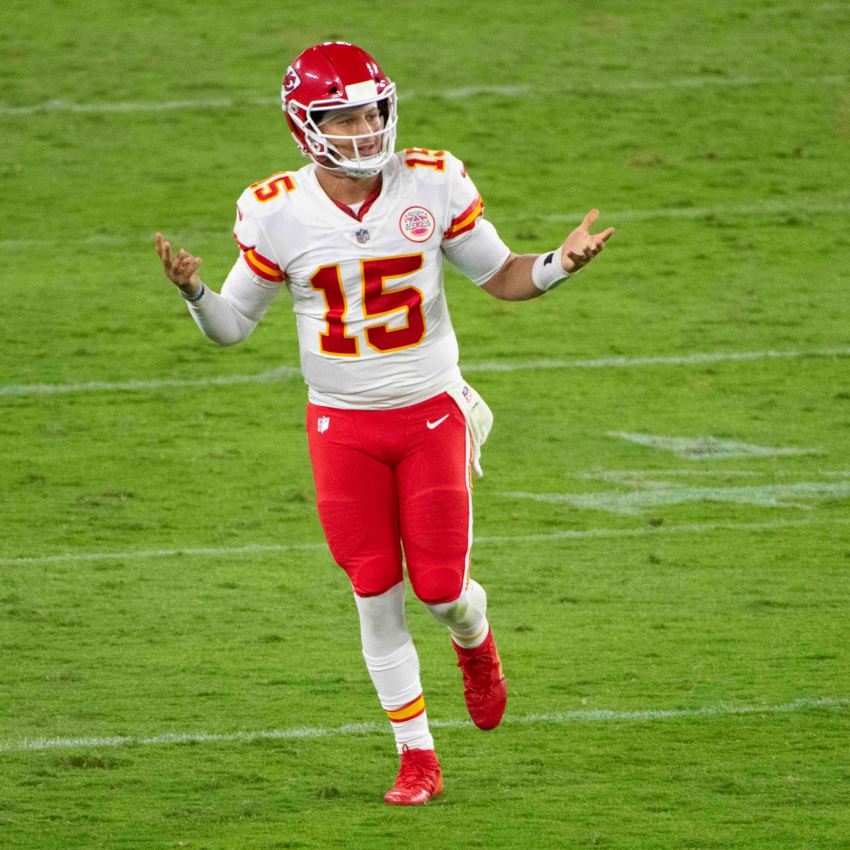 Patrick Mahomes, the punter? 