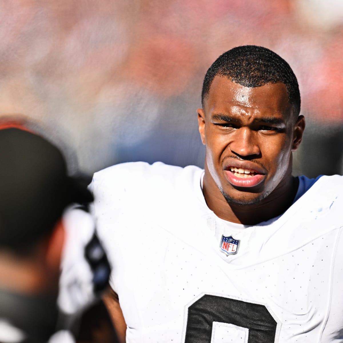 Raiders' Tyree Wilson gets 1st sack in loss to Chicago Bears