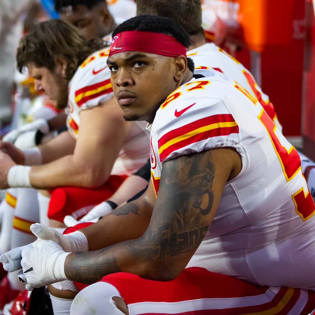 Has Orlando Brown Jr. revealed his new jersey number with Chiefs?