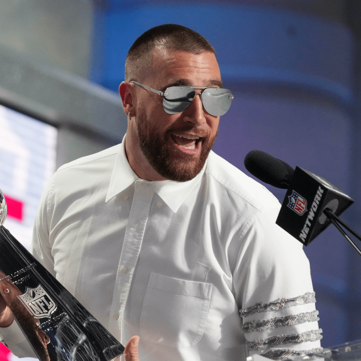 Travis Kelce: Chiefs Star Clarifies Viral Lombardi Trophy Spike 