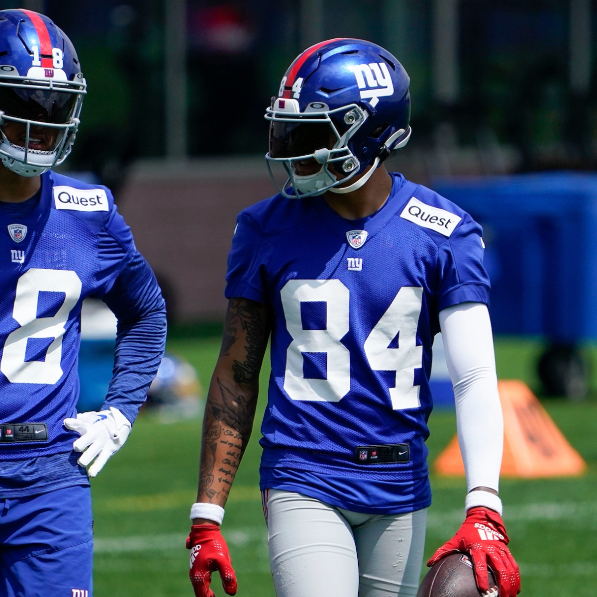 Deep Giants WR room ready to compete during OTAs