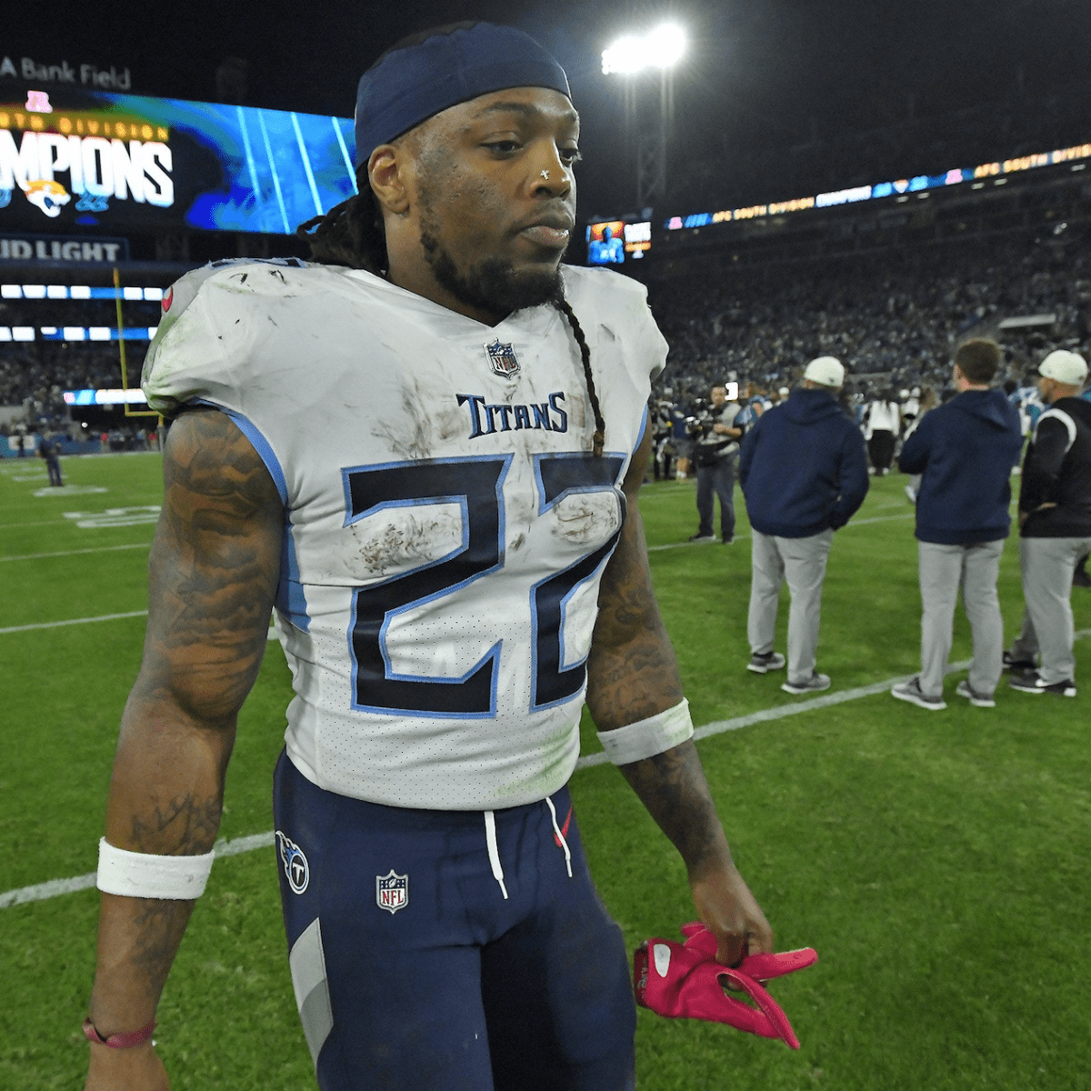 What made Tennessee Titans' Derrick Henry tweet that running backs