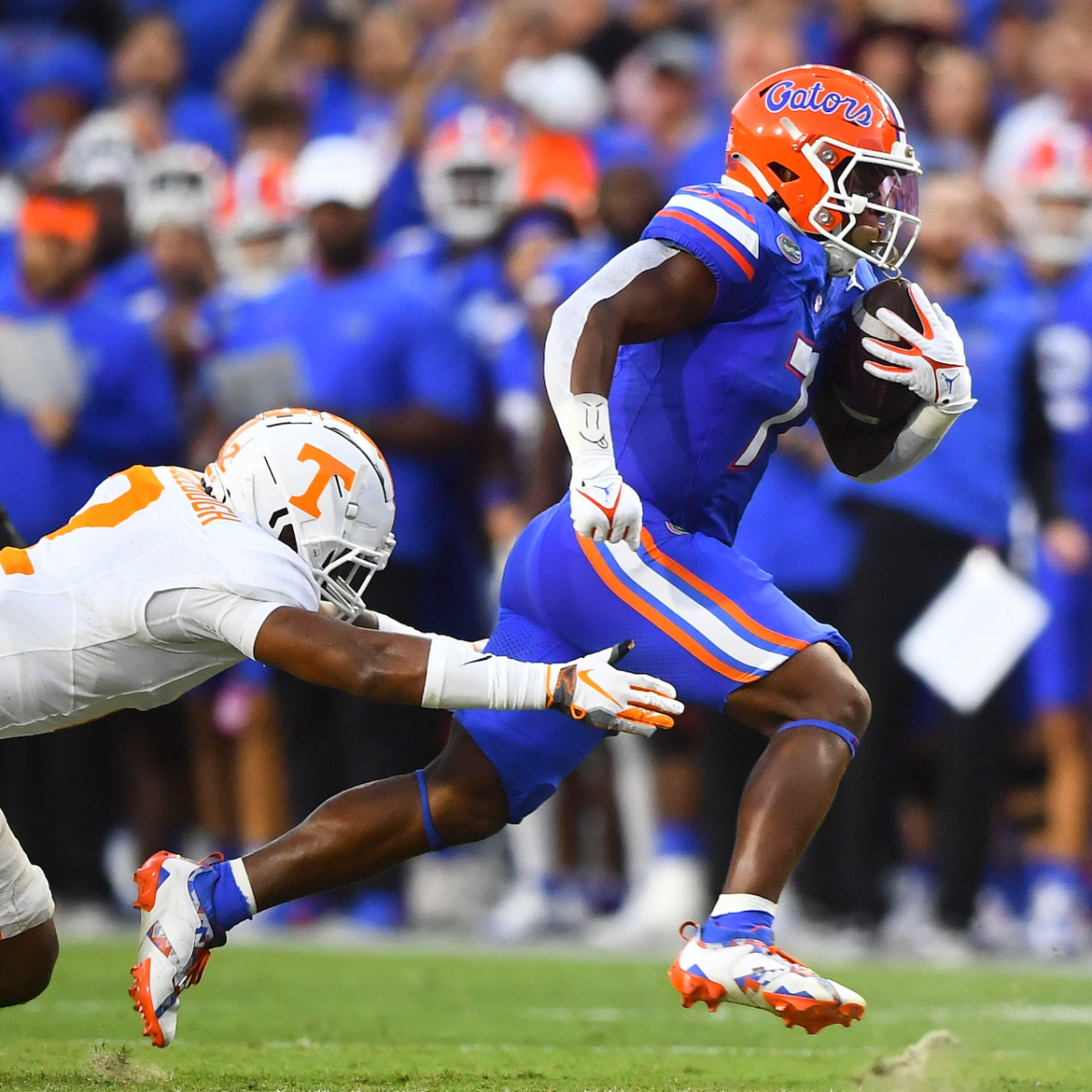 Former Florida RB Trevor Etienne says Gators were 'motivated more than ever' in win against Tennessee in 2023 -