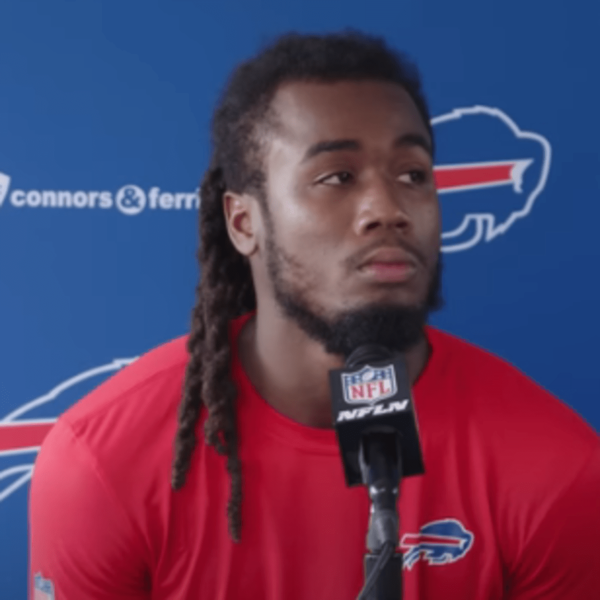 Bills' James Cook channels brother Dalvin with jersey change