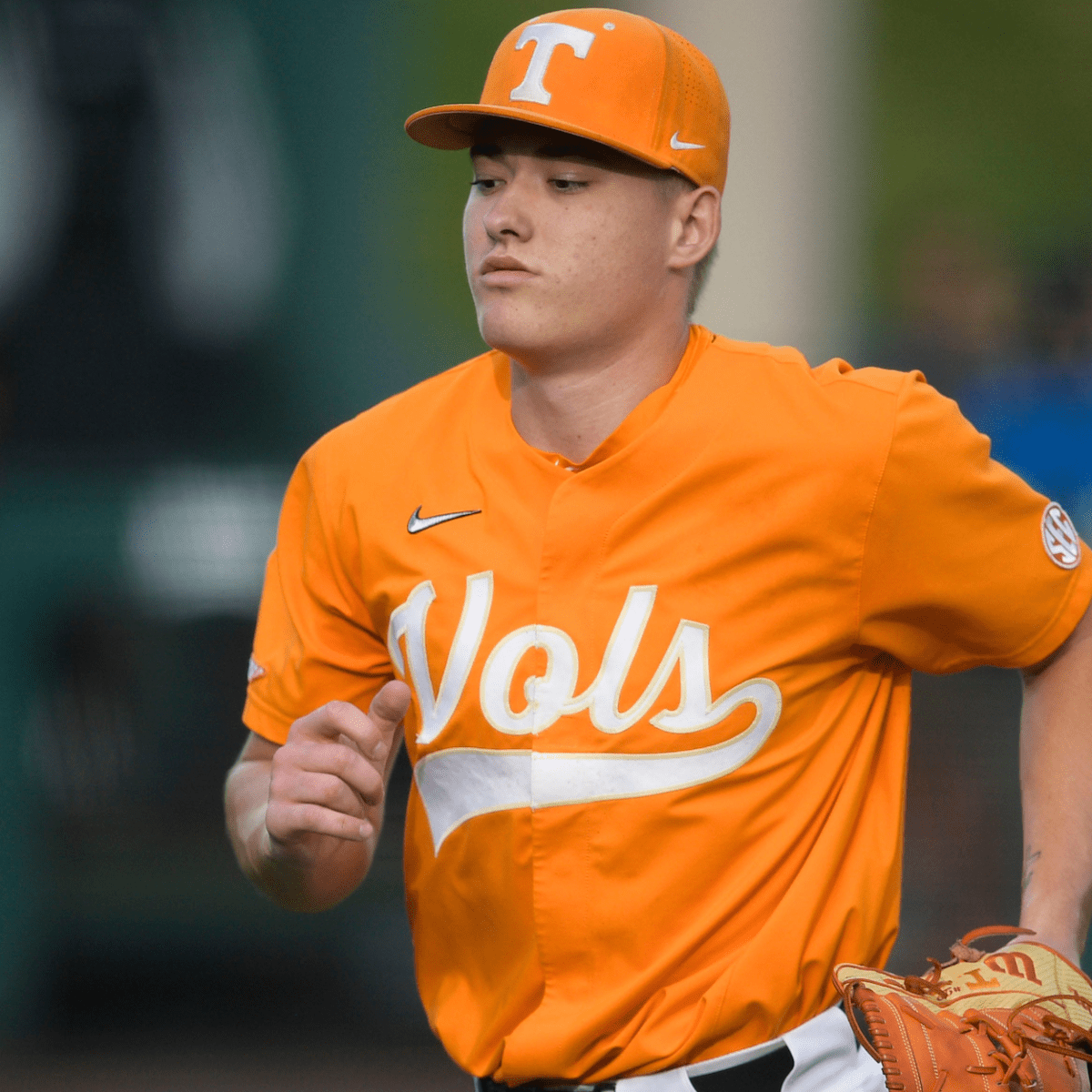 Preseason All-American pitcher Blade Tidwell sidelined by shoulder
