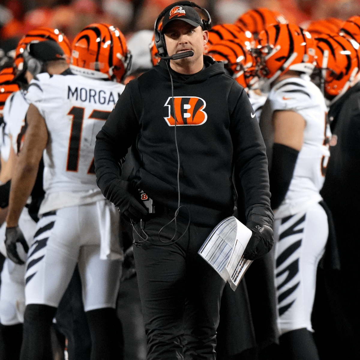 It doesn't sound like the Bengals will get new jerseys soon