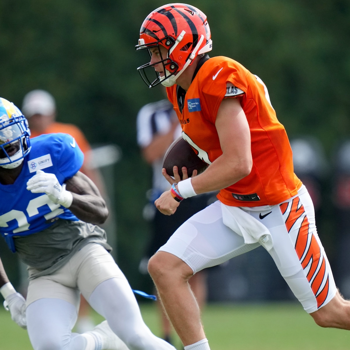 Rams and Bengals get into multiple scuffles during Thursday's practice