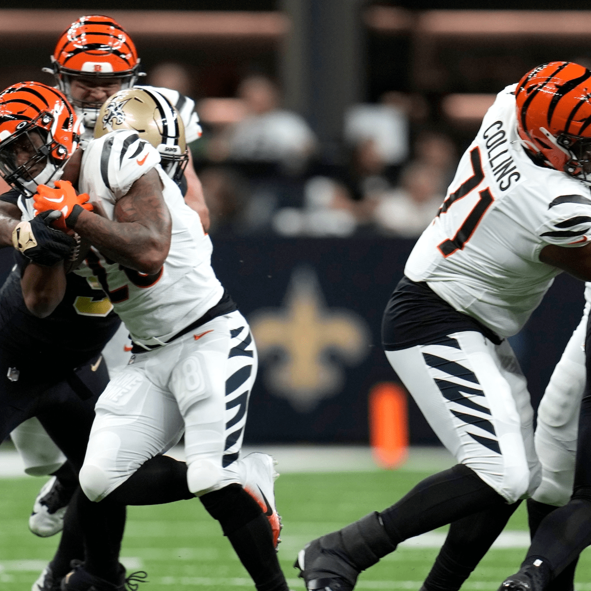 Bengals' La'el Collins takes a shot at Saints' Cam Jordan - Cincy