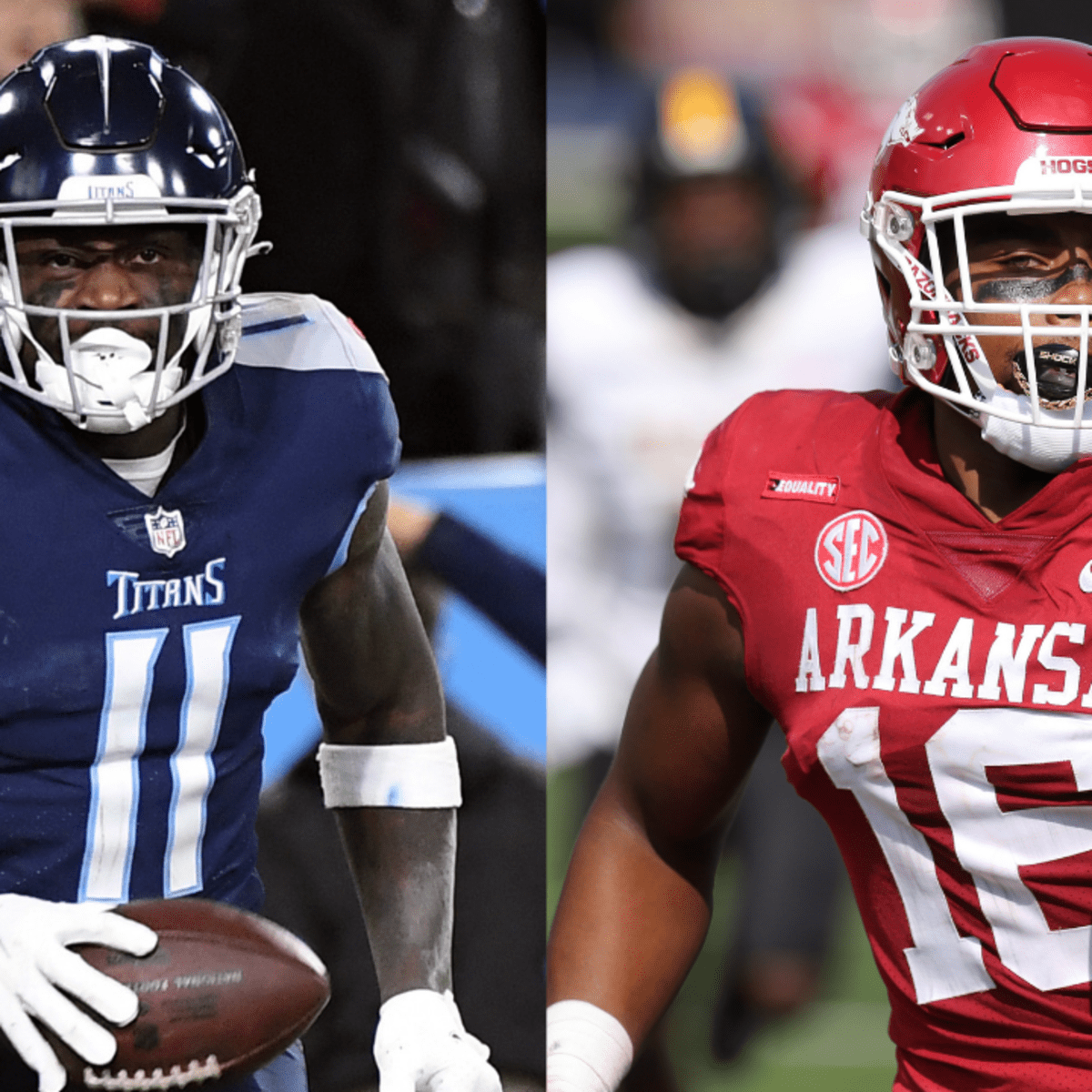 A.J. Brown praises Treylon Burks during Tennessee Titans game against  Dallas Cowboys