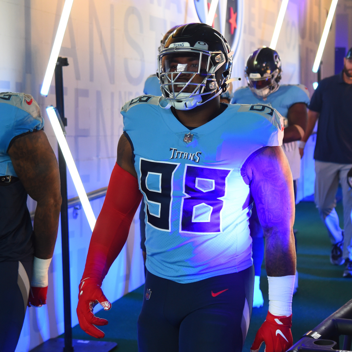 Jeffery Simmons Tennessee Titans Jerseys, Titans Jersey, Throwback & Color  Rush Jerseys