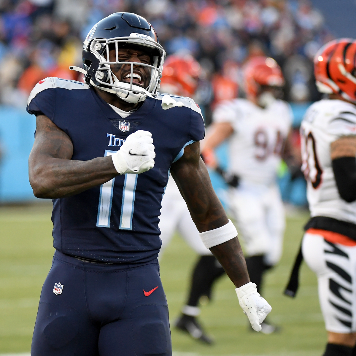 Why trading star receiver A.J. Brown is haunting the Titans