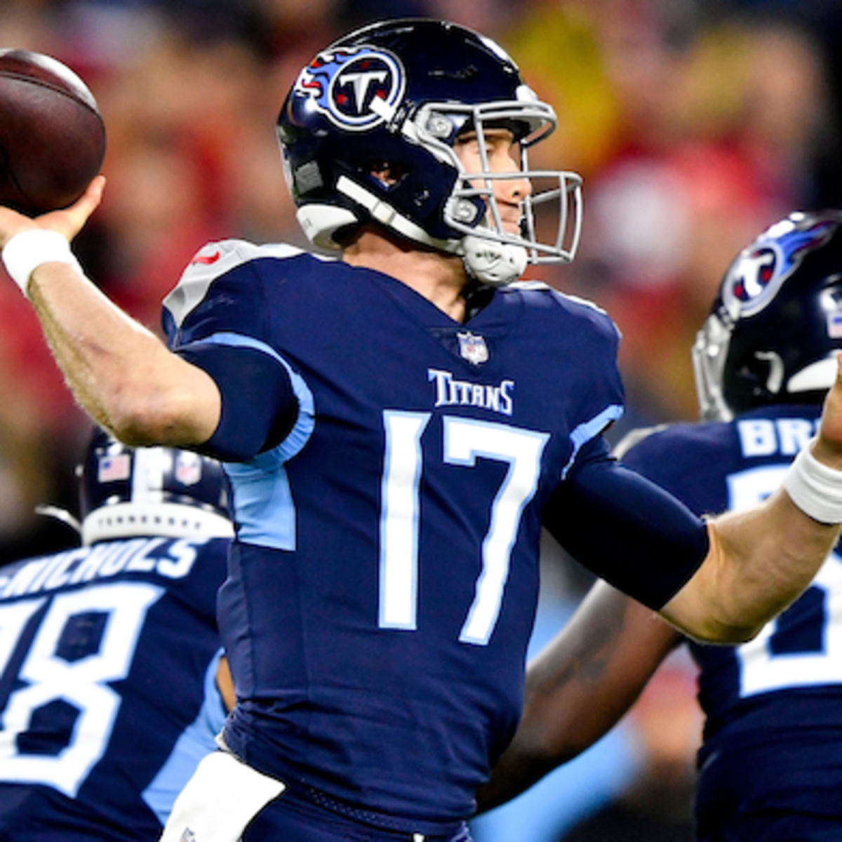 Tennessee Titans beat Houston Texans to clinch AFC's number one seed