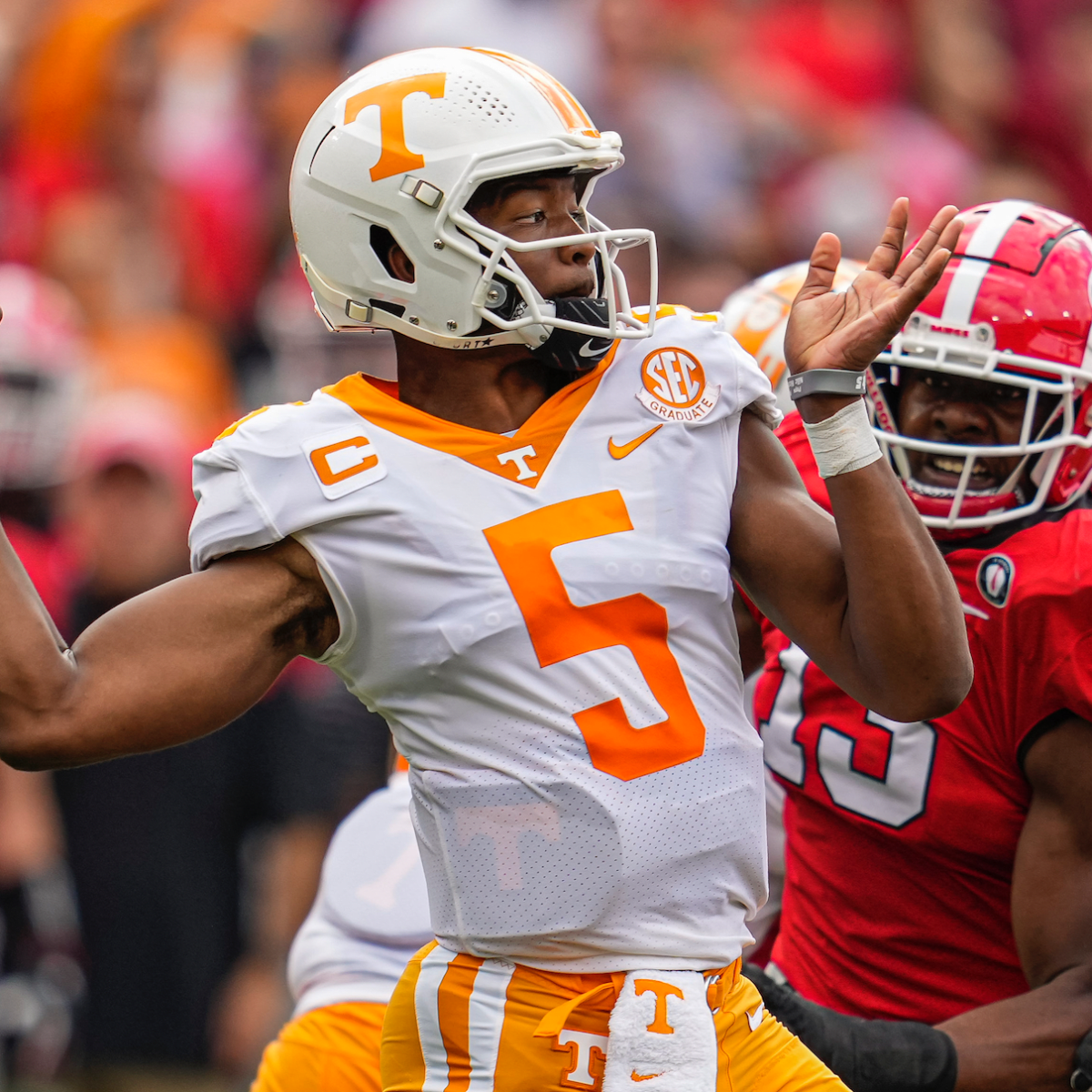 Carolina Panthers Confirm Interest In Hendon Hooker - Sports Illustrated  Tennessee Volunteers News, Analysis and More