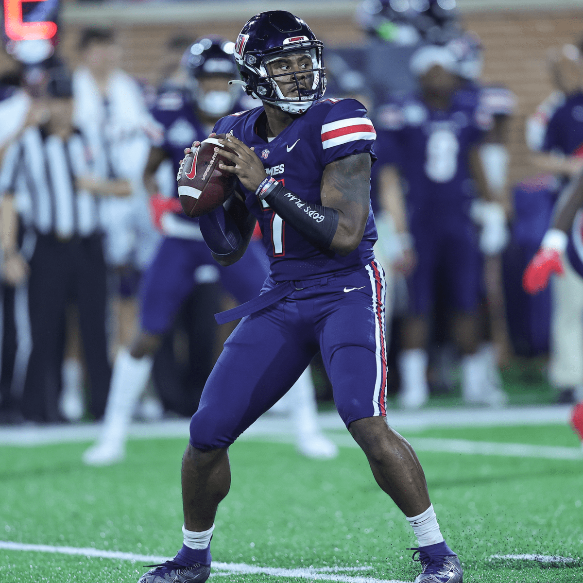 Liberty quarterback Malik Willis charms audience at NFL Combine