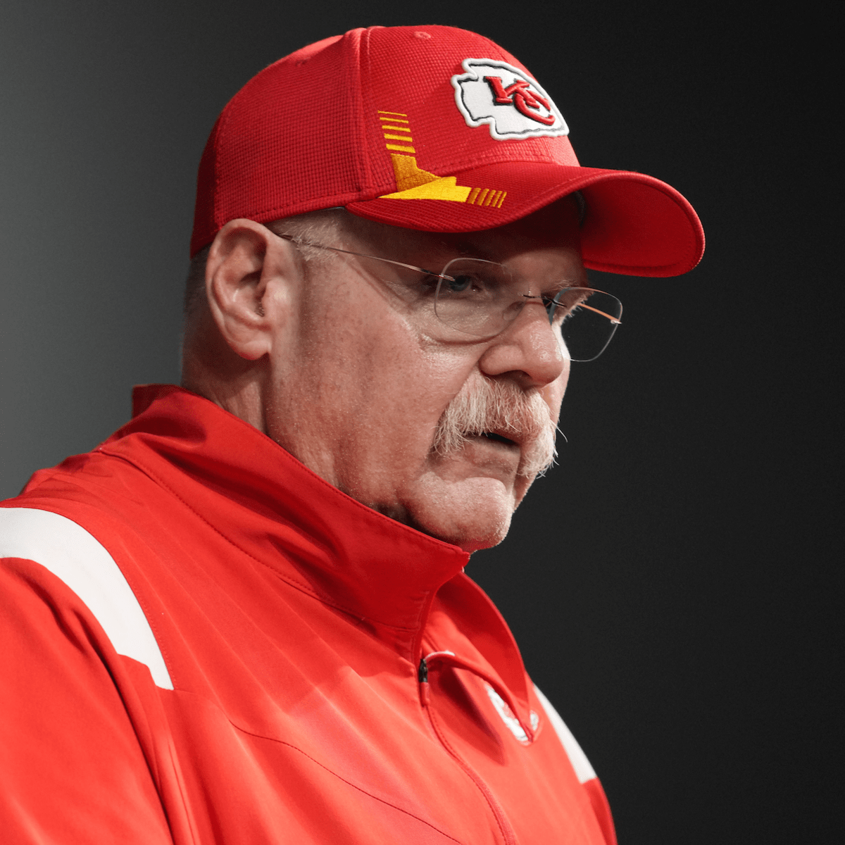 What is the Career Record of Kansas City Chiefs Head Coach Andy