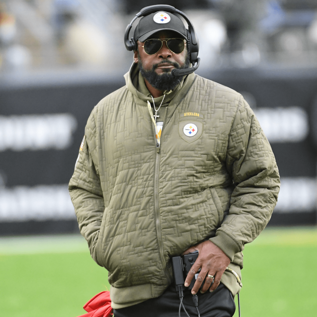 steelers bomber jacket