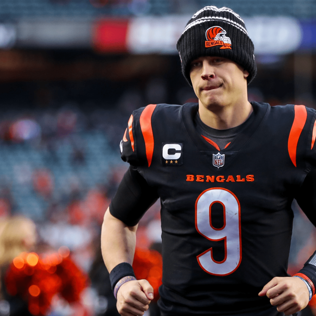 Bengals' Joe Burrow made a funny jersey mistake at a presser