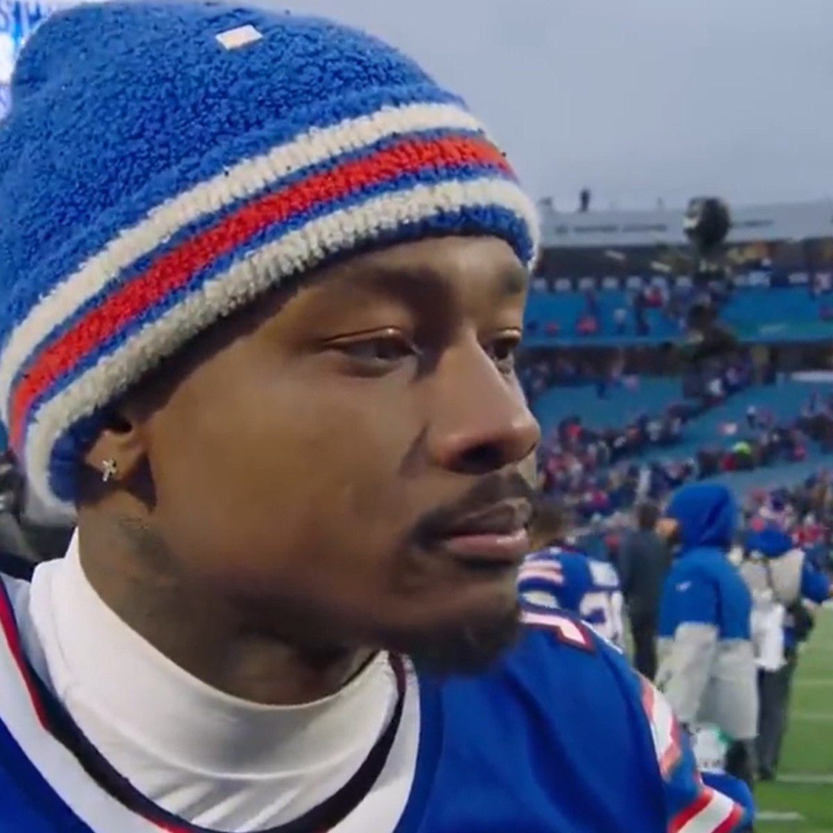 Josh Allen Speaks On The Stefon Diggs Drama + Damar Hamlin's