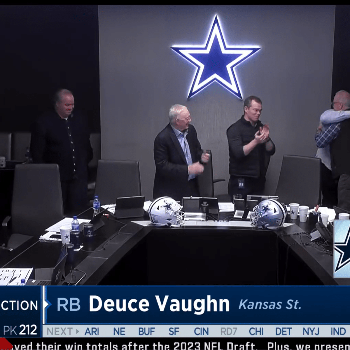 Cowboys Draft Deuce Vaughn, Kansas State RB With 212th Pick In 2023 NFL  Draft