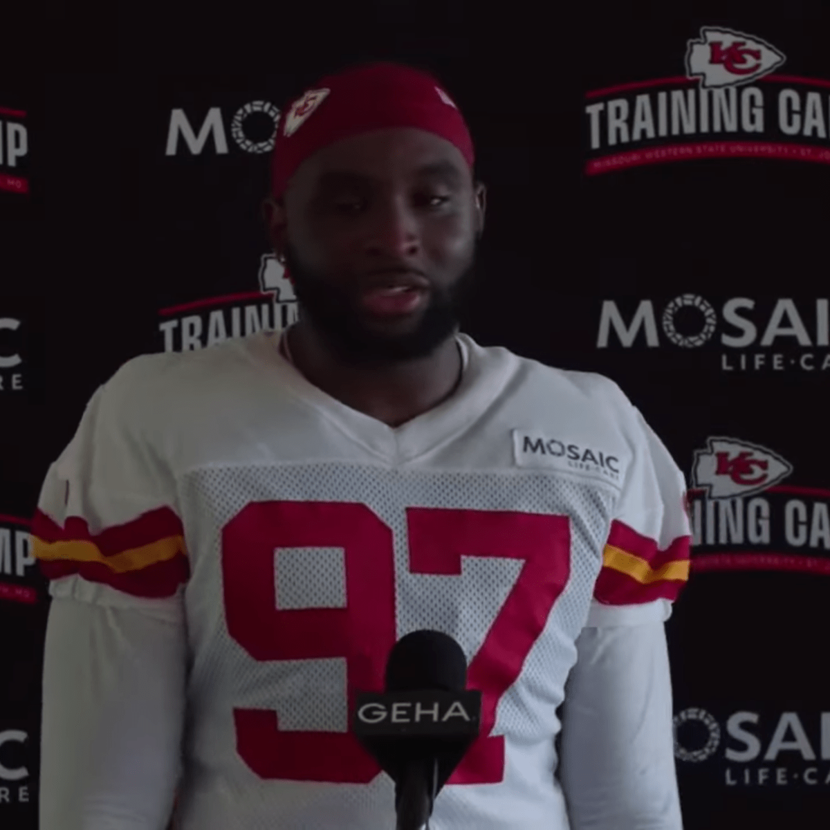 Chiefs Rookie Minicamp 2023: Defensive end Felix Anudike-Uzomah is