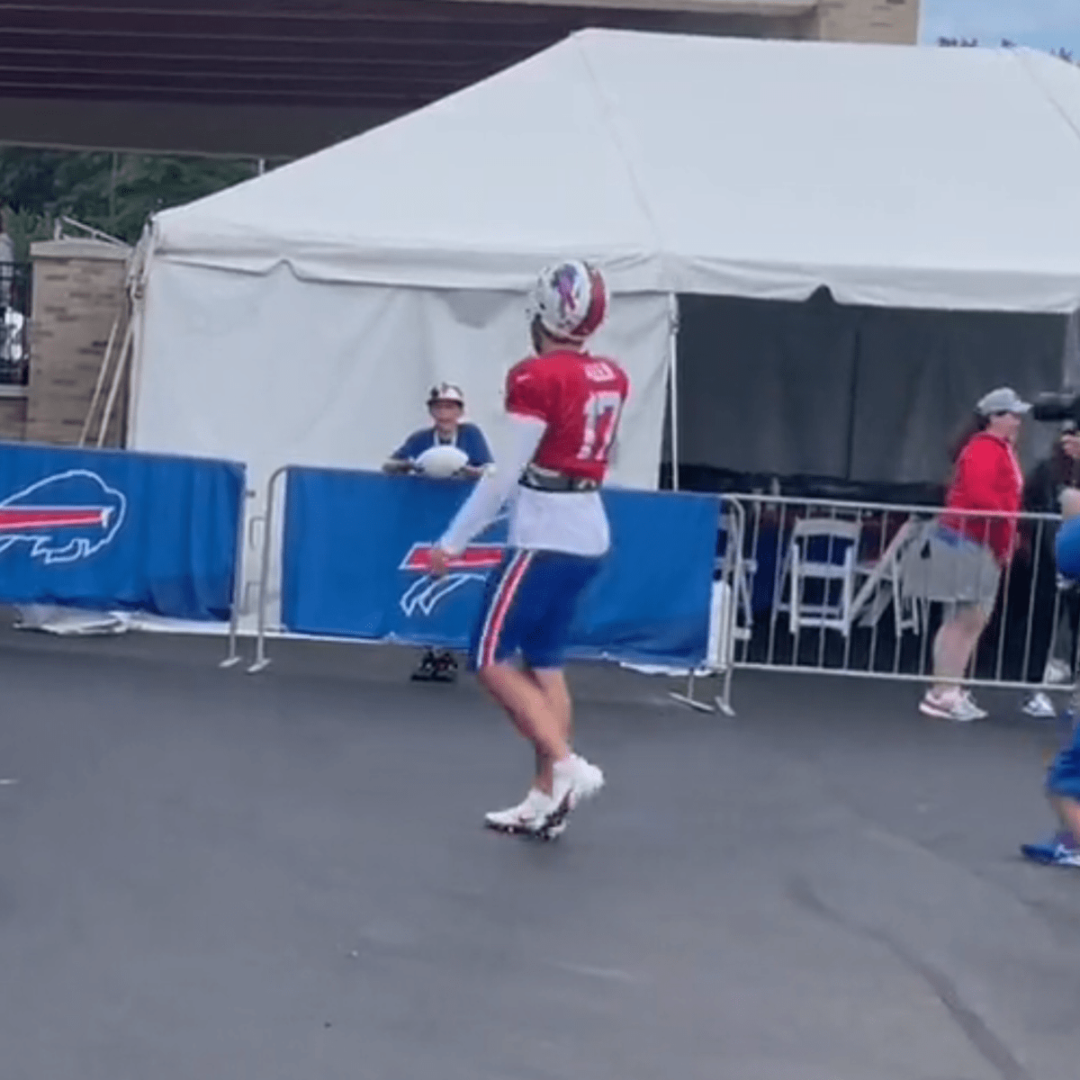 Injury Scare for Josh Allen Today at Bills Training Camp