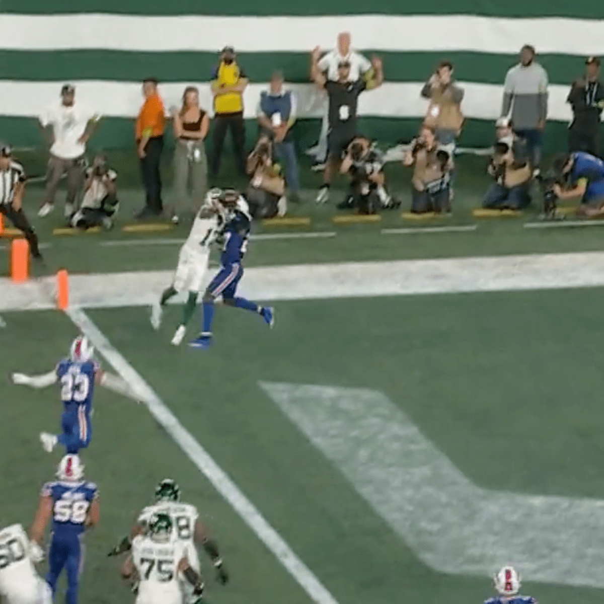 Catch of the year? Jets' Garrett Wilson makes insane touchdown