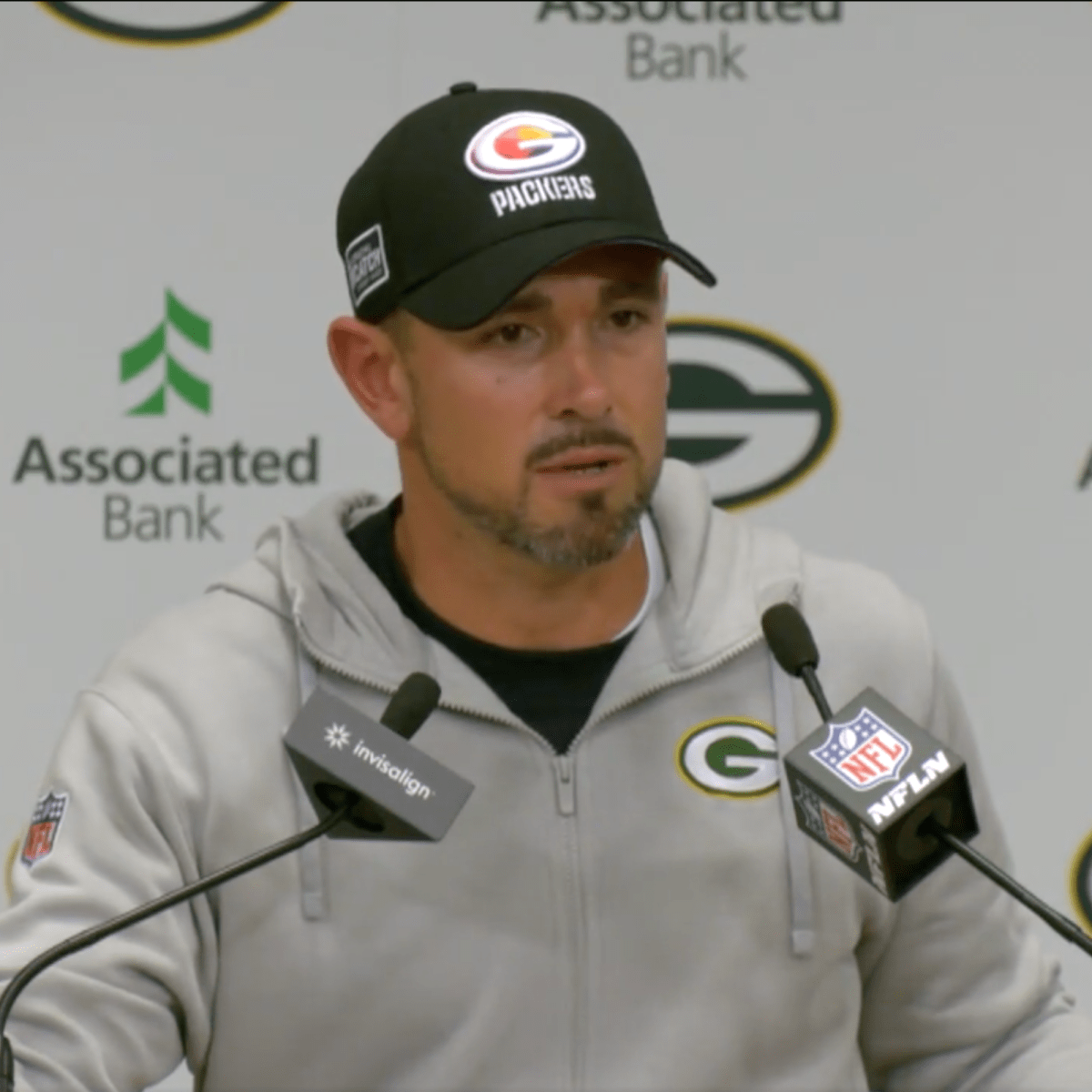 Packers Coach Matt LaFleur Forgot Aaron Jones in Loss to Lions