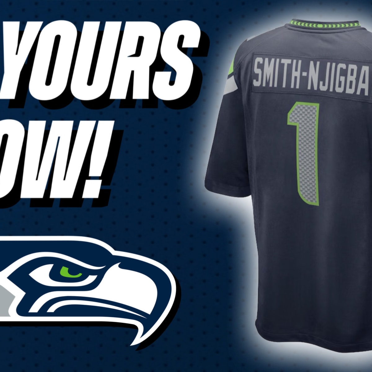 Seahawks smith jersey deals