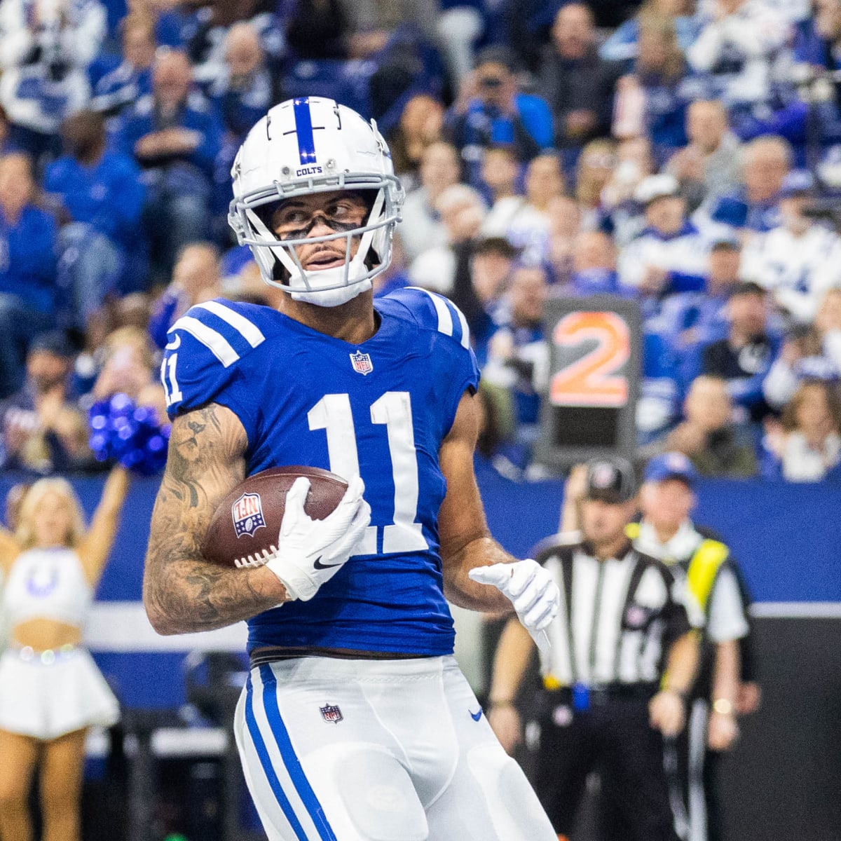 The revolving QB door surrounding Colts Michael Pittman Jr.