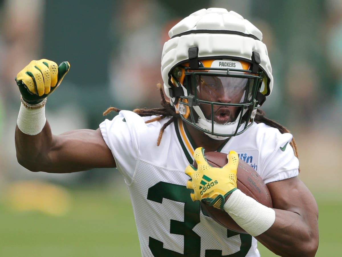 Running back Aaron Jones getting more vocal as he helps lead young Packers  offense - The San Diego Union-Tribune