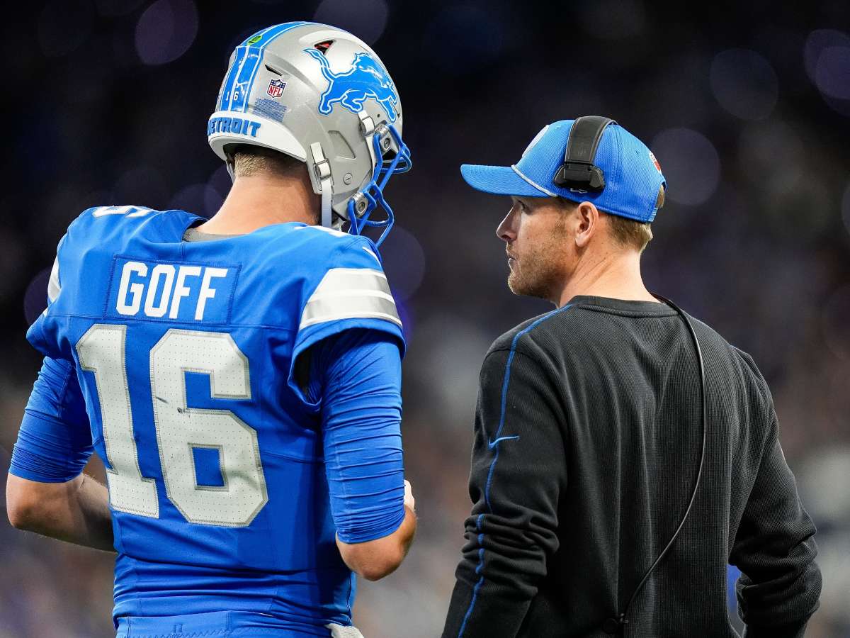 No, Ben Johnson was not throwing shade or dogging Lions quarterback Jared  Goff