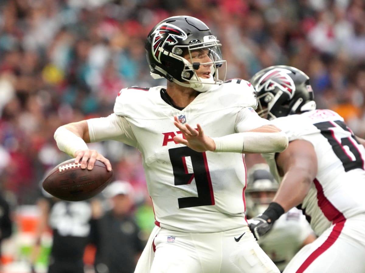 WATCH: Atlanta Falcons QB Desmond Ridder Throws 2 Picks vs. Jacksonville  Jaguars; Benching Coming? - Sports Illustrated Atlanta Falcons News,  Analysis and More