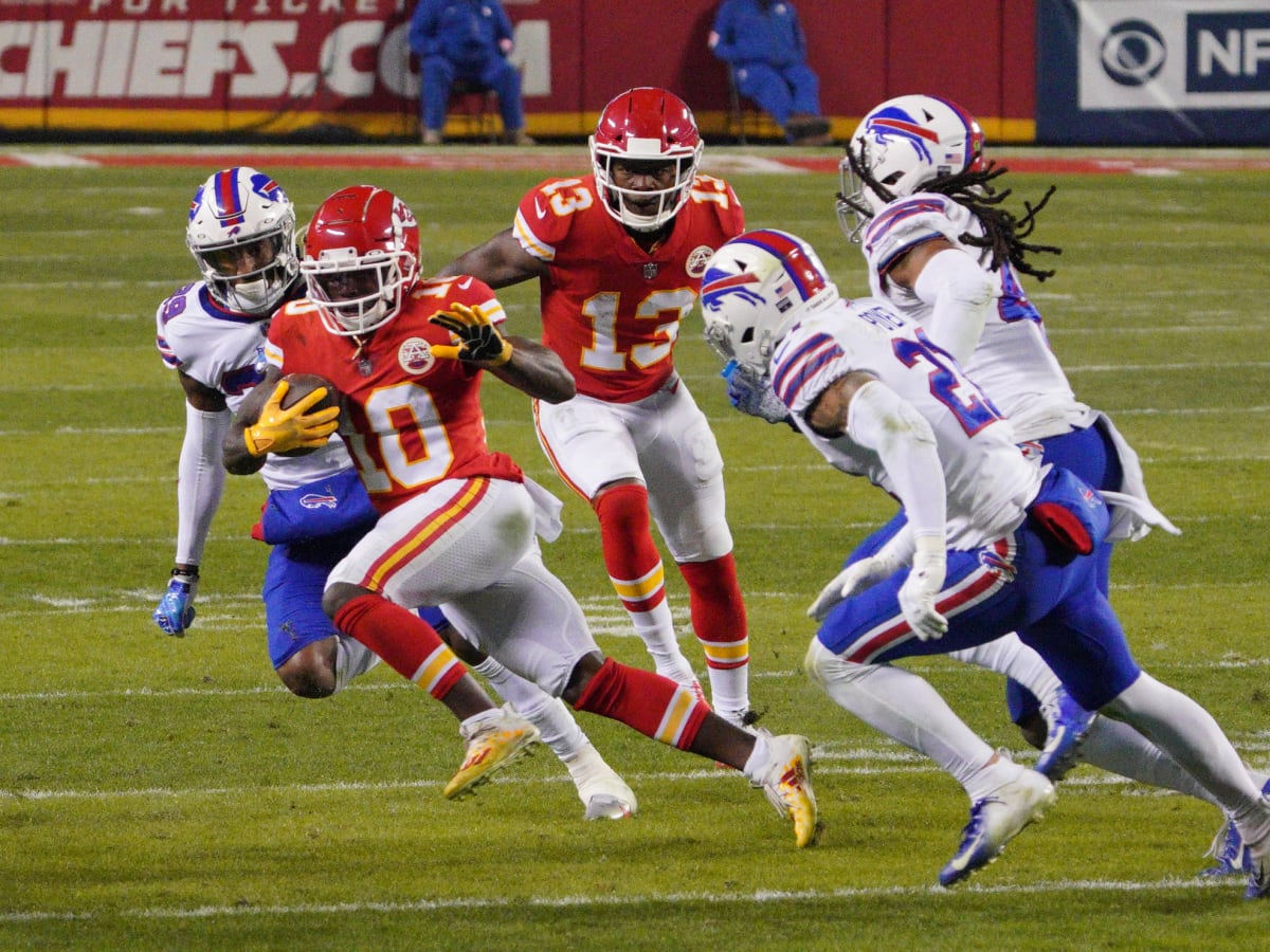 Tyreek Hill, Chiefs too Much For Buffalo Bills in AFC Championship - A to Z  Sports