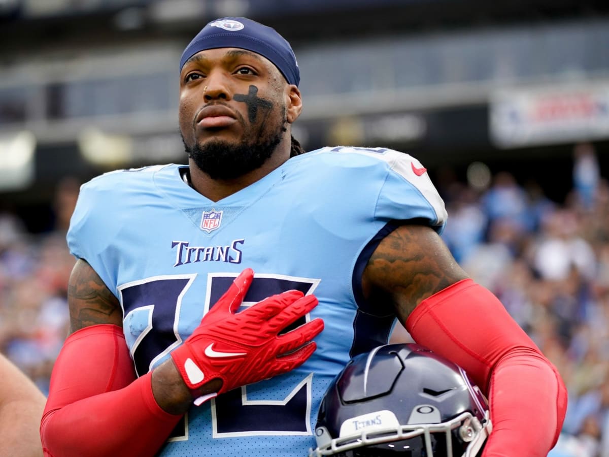 From the Pro Bowl: Titans RB Derrick Henry, Raiders RB Josh Jacobs Become  Teammates, and Buddies Built By Bama