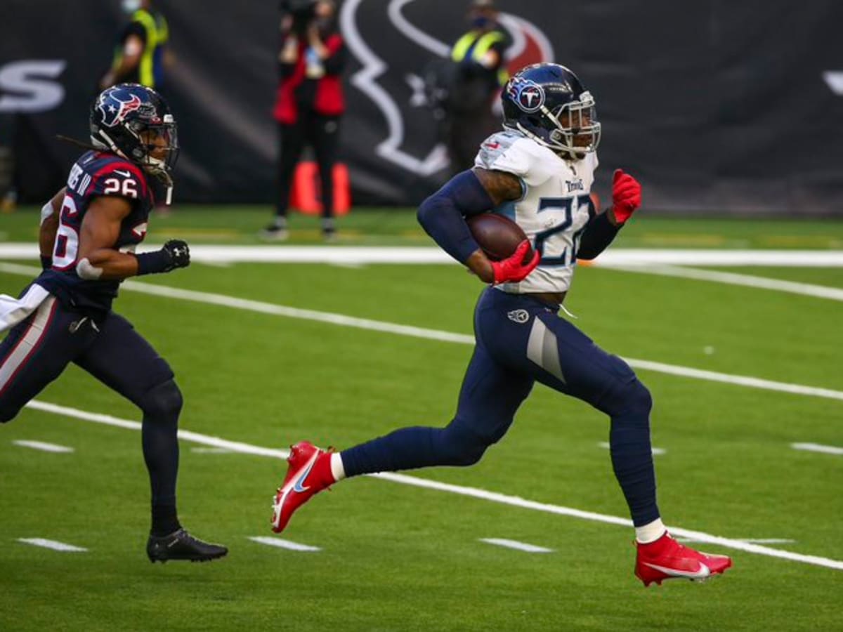 Derrick Henry demolishes Texans for fourth consecutive 200-yard, two-TD game  vs. division rival 