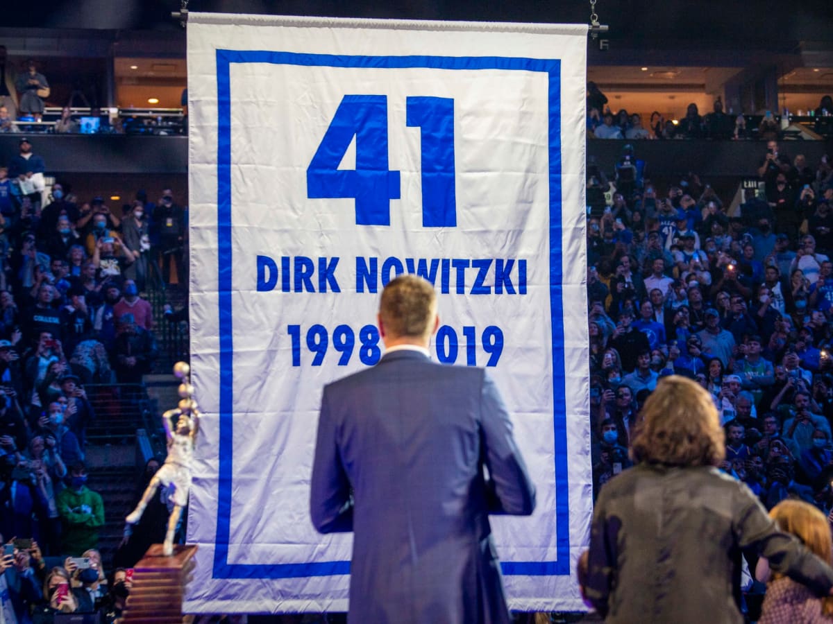 Photos: Mavericks retire Dirk Nowitzki's legendary No. 41