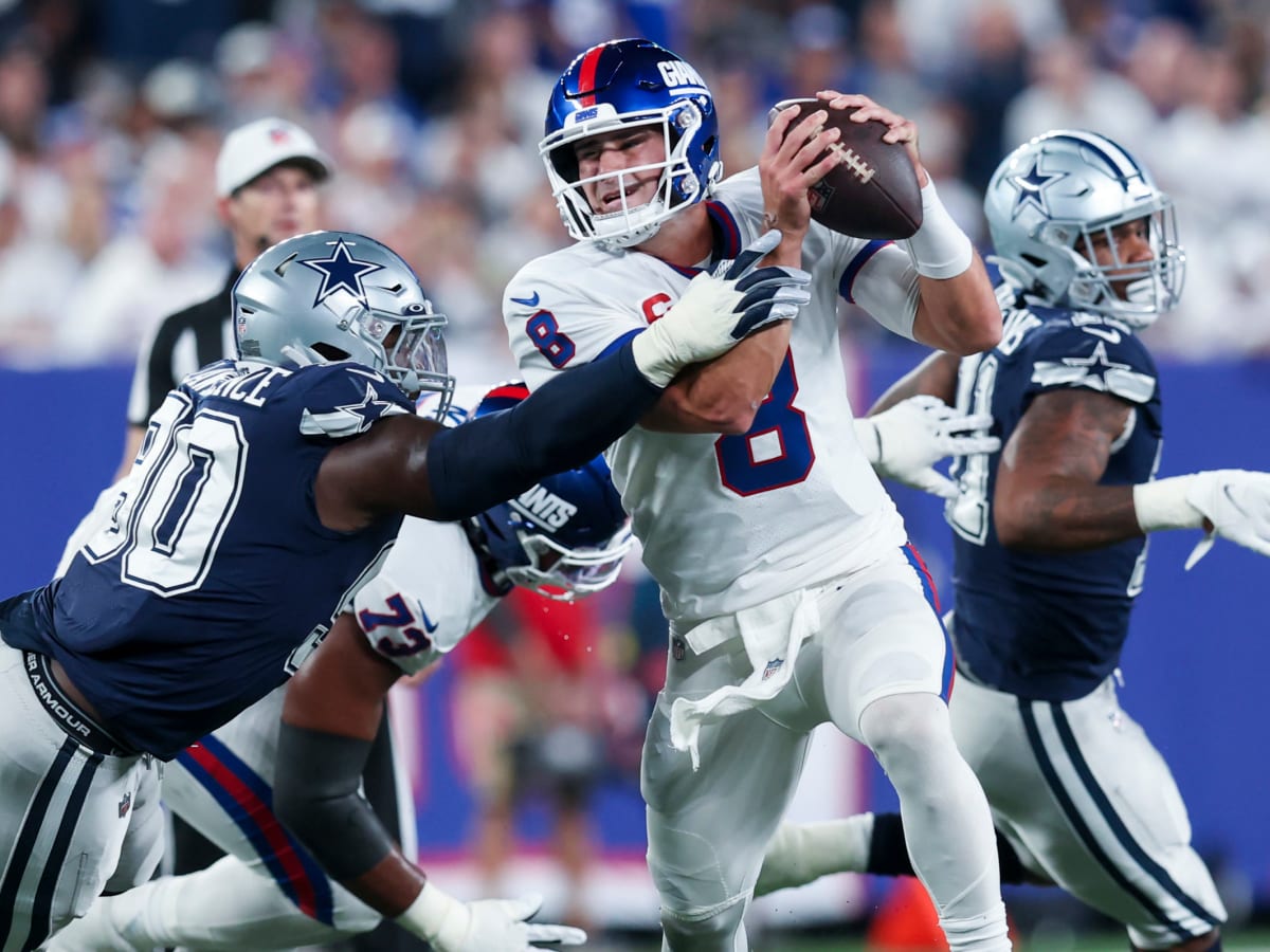 Dallas Cowboys hand New York Giants first loss of the season behind back-up  quarterback Cooper Rush