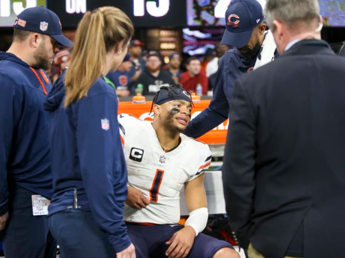 Bears QB Justin Fields (left shoulder) inactive vs. Jets