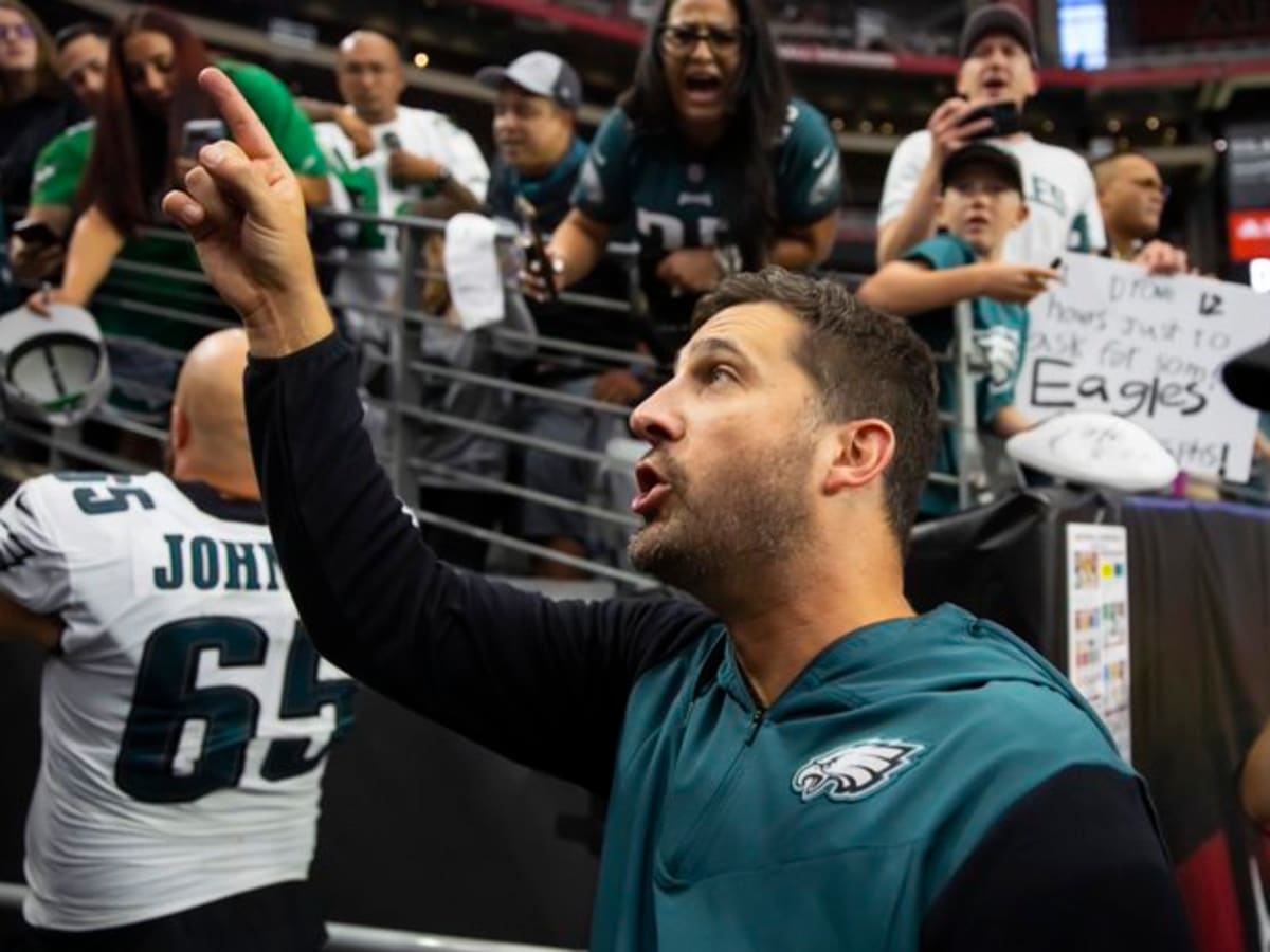 Arizona Cardinals Vs. Philadelphia Eagles. Fans Support On NFL