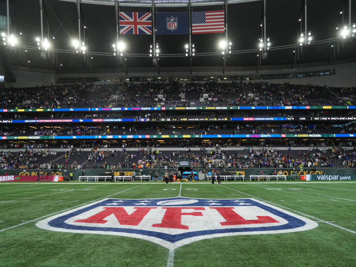 London, UK. 27 October 2019. Rams practice ahead of the NFL match