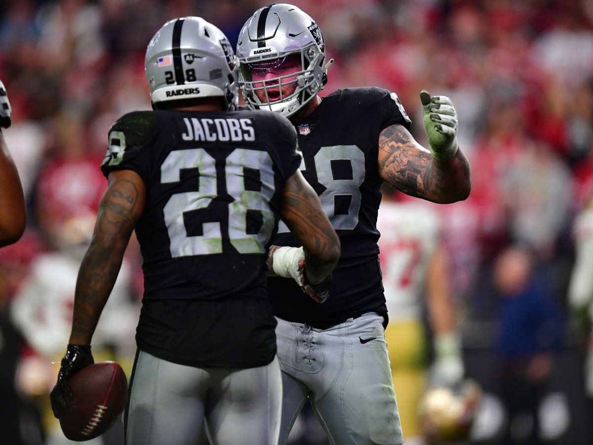 January 02, 2022: Las Vegas Raiders running back Josh Jacobs (28