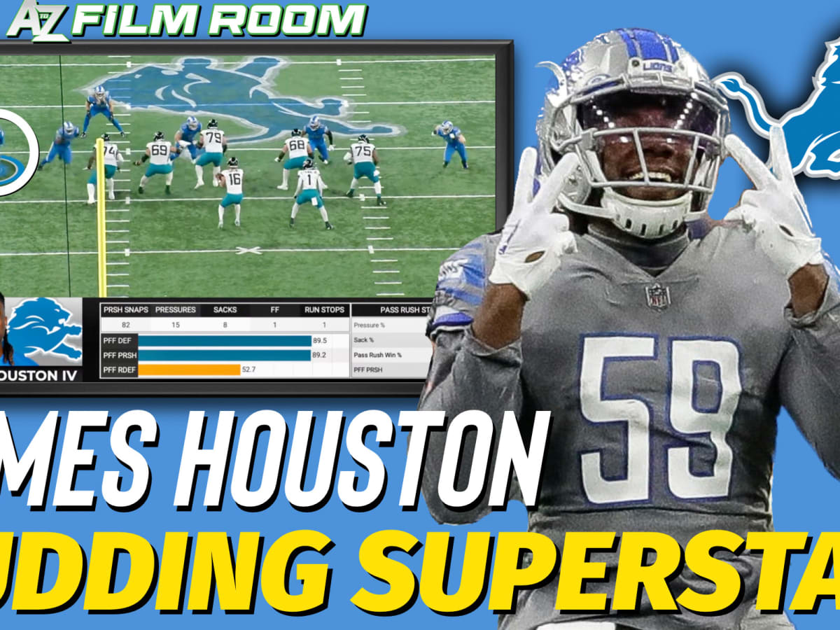 Detroit Lions pass rusher James Houston wants to be every-down LB