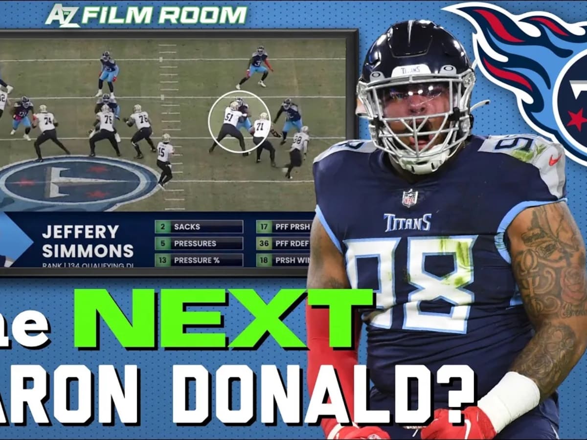 Titans Jeffery Simmons looks like the NEXT Aaron Donald: Film Breakdown - A  to Z Sports