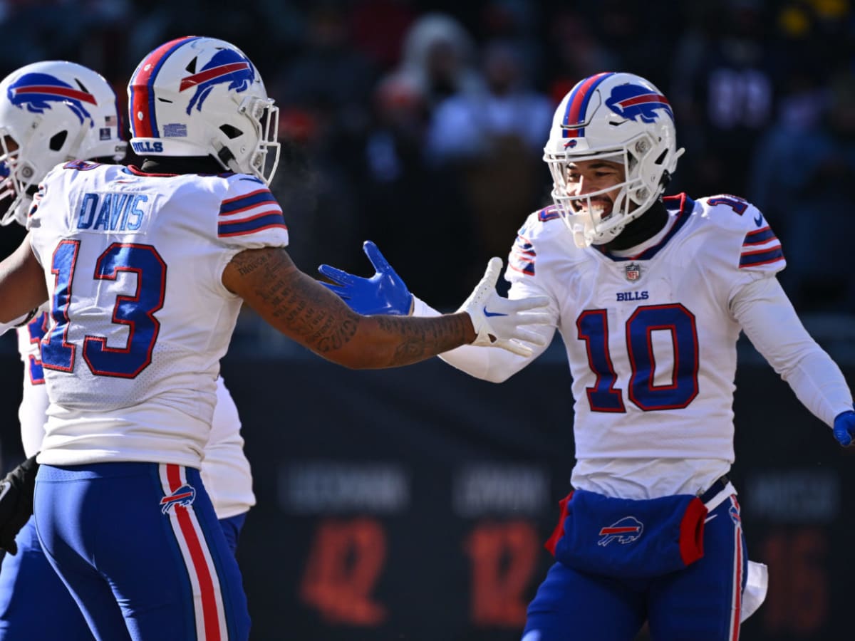 Bills rookies Khalil Shakir, James Cook score first NFL TDs: 'Just