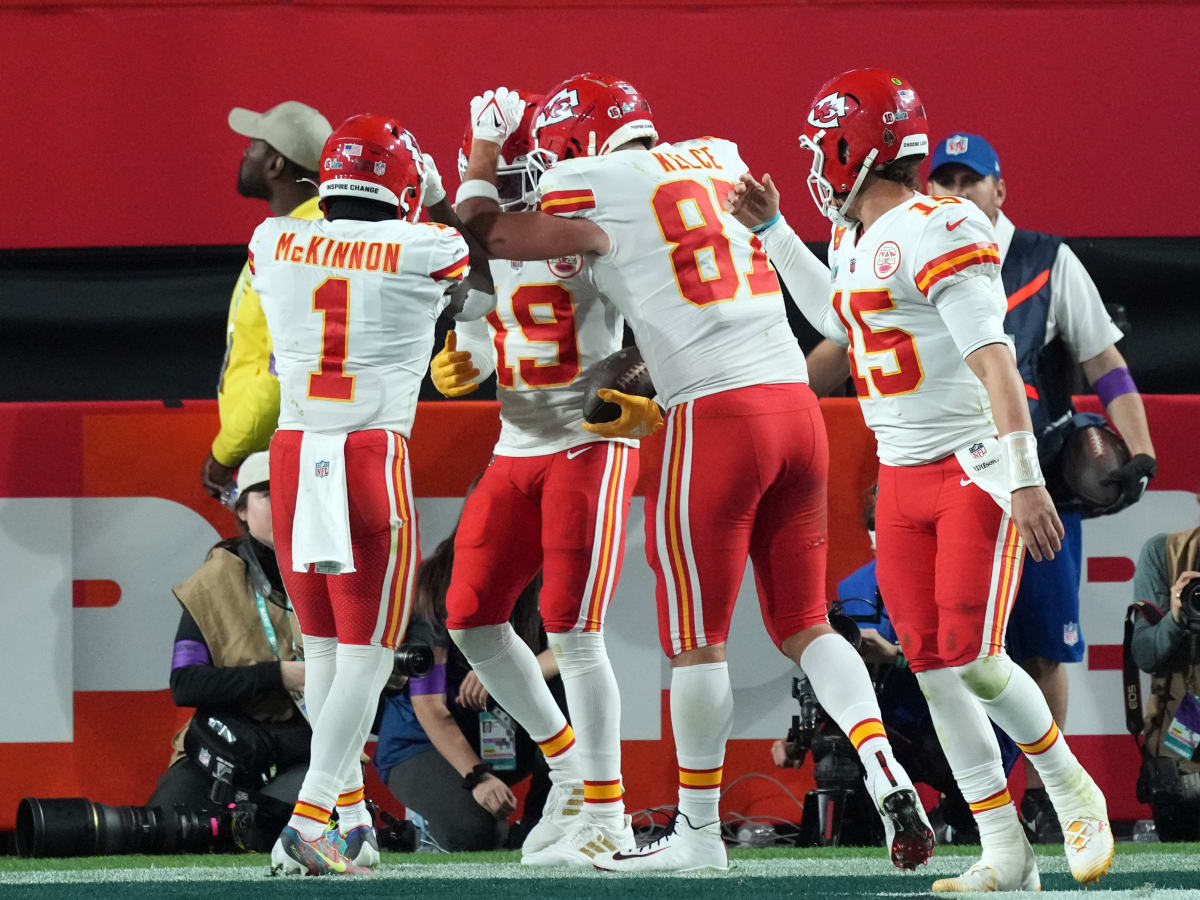 Patrick Mahomes on Chiefs WRs: 'They are in a great spot