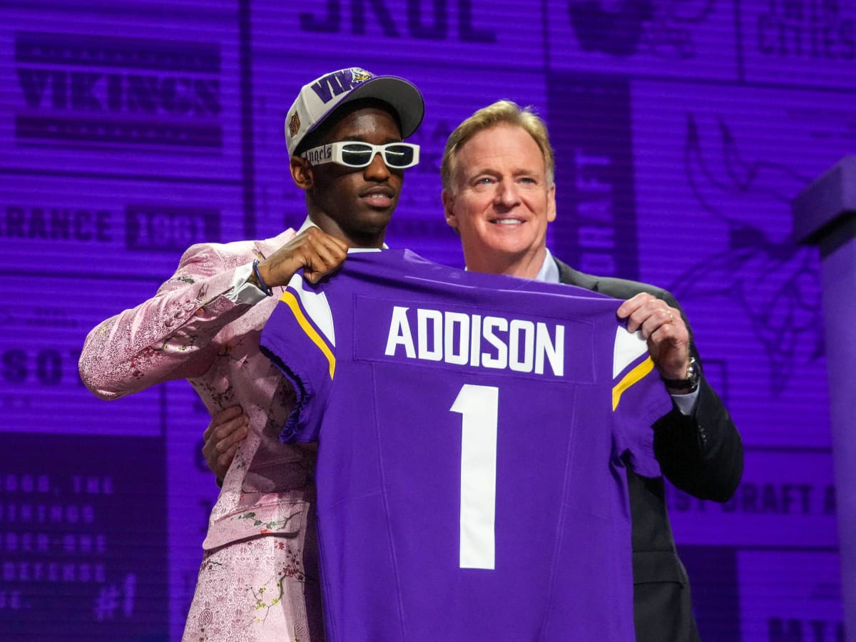 Vikings sign first-round draft pick Jordan Addison to contract